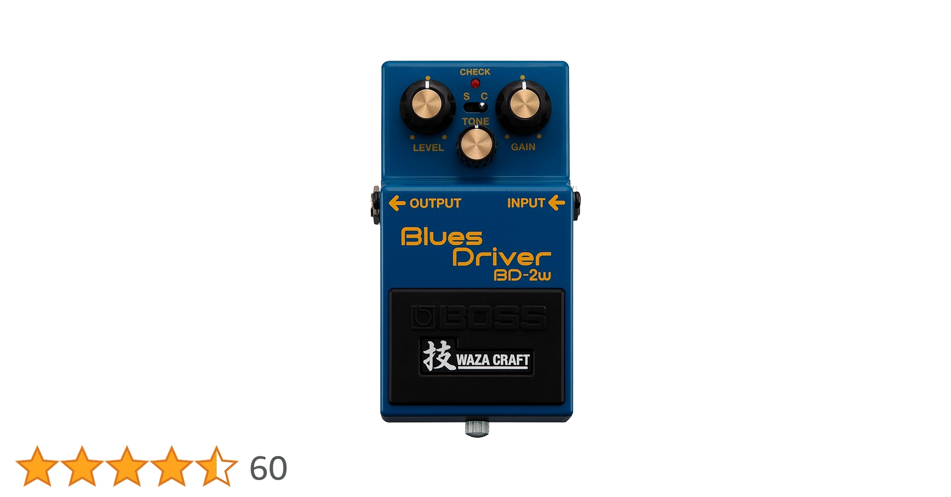 Amazon | BOSS Waza Craft Blues ドライバーギターペダル (Bd-2W